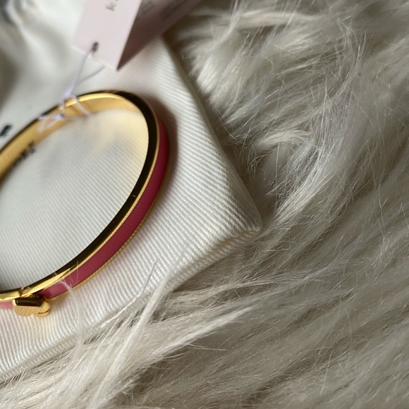 NWT Kate spade pink and gold bracelet - Picture 8 of 8